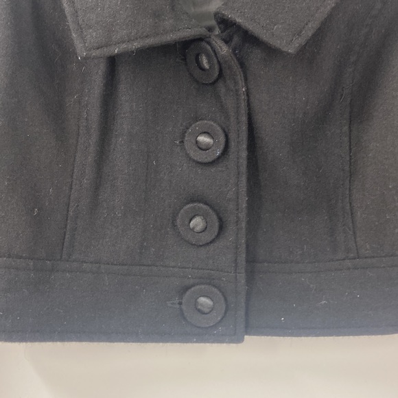 Charlotte Russe black crop style black jacket - Picture 7 of 11